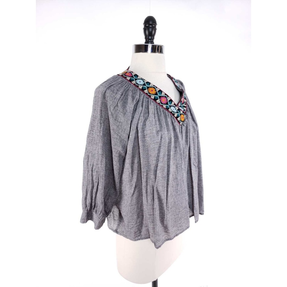Anthropologie Eri + Ali Oversize Crop Top - Picture 3 of 7
